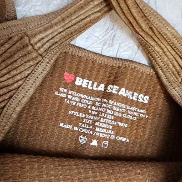 BELLA SEAMLESS BY FREE PEOPLE TOP SZ M - Picture 14 of 16